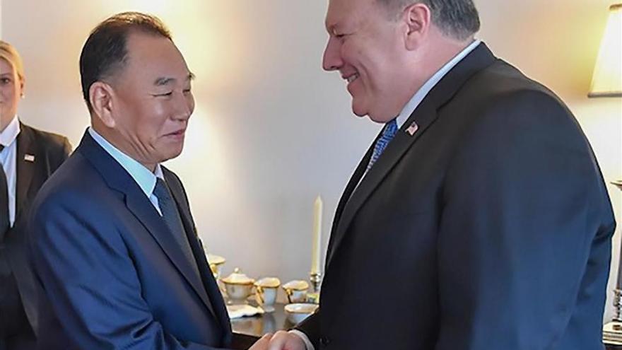 El secretario de Estado de EEUU recibe al vicepresidente norcoreano