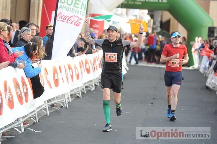 Maratón de Murcia: llegadas (V)