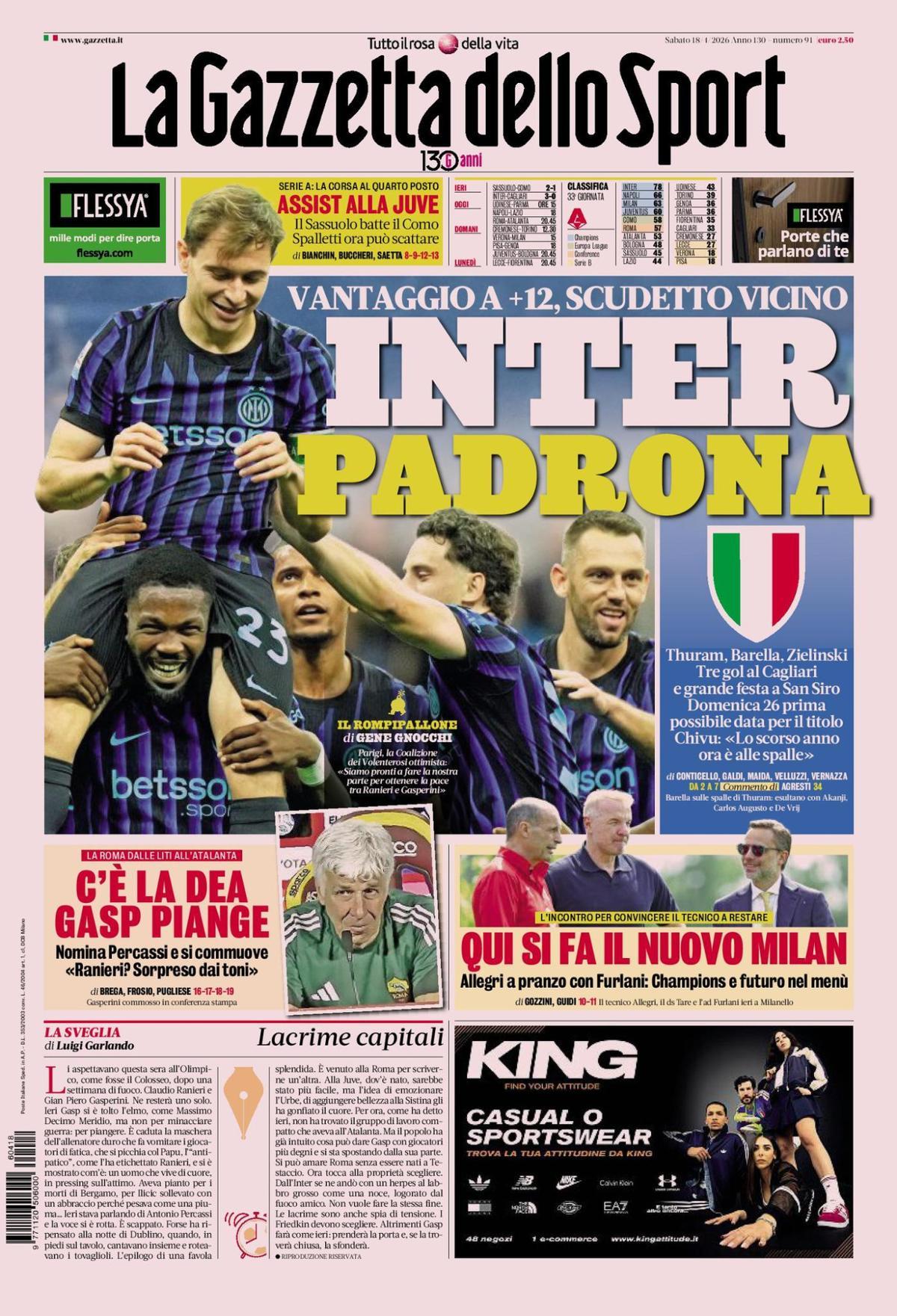 Las imágenes de las portadas de hoy