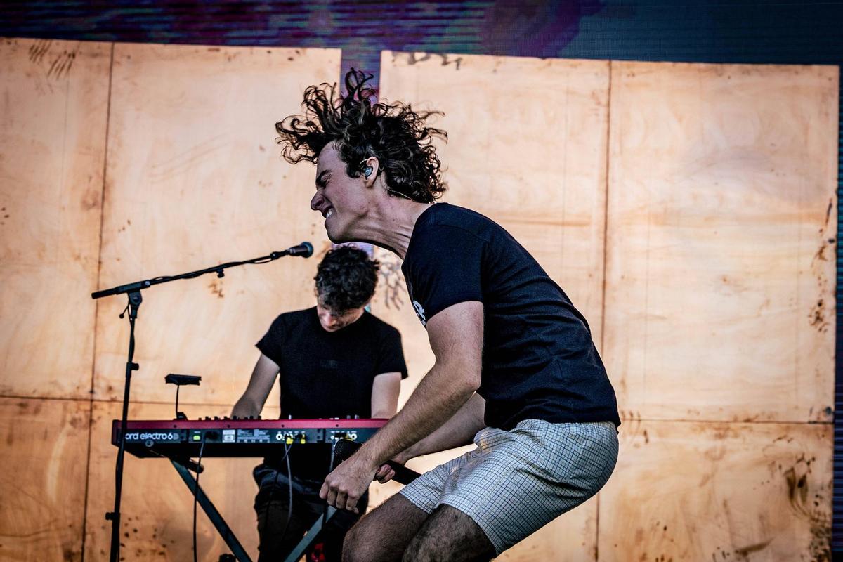 Guitarricadelafuente durante su actuación en la jornada inaugural del Primavera Sound.