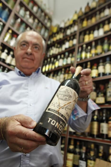 La colección de vinos de Eduardo Méndez