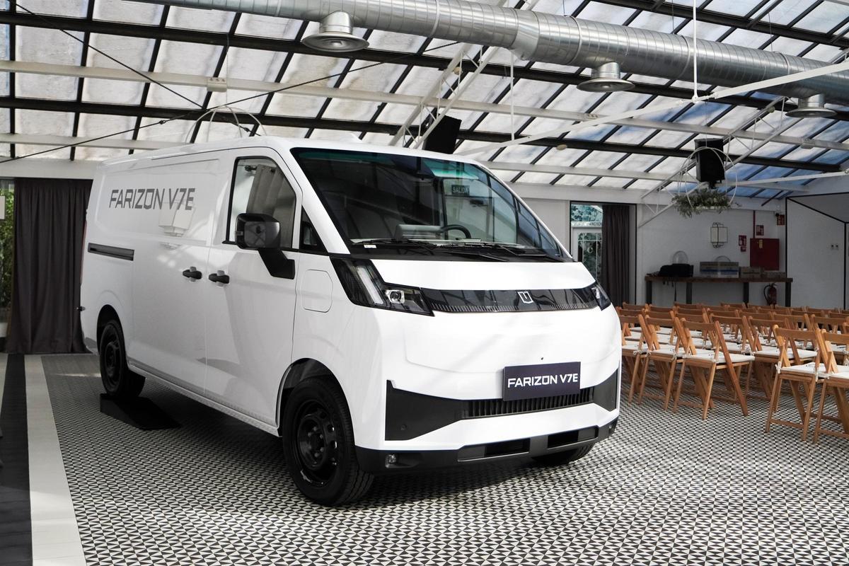 Farizon presenta su nueva furgoneta eléctrica V7E: hasta 475 km de autonomía urbana