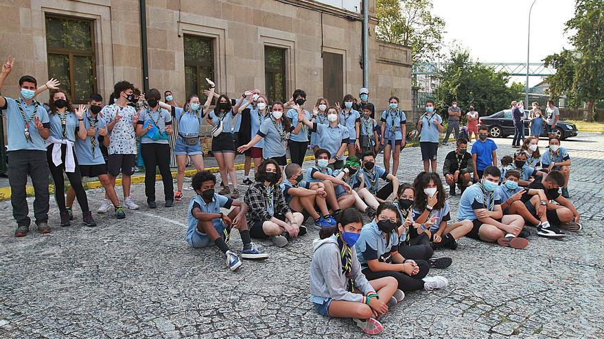 El movimiento ‘scout’ en Ourense: “Es crear conciencia para cambiar el mundo”