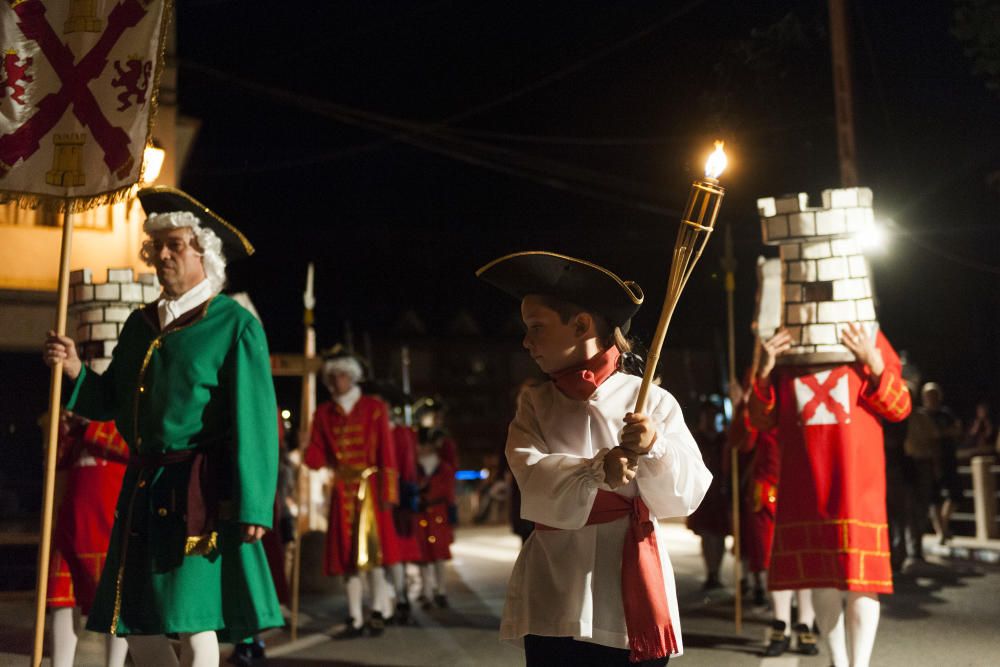 Partida vivent d'escacs a La Pobla de Llillet