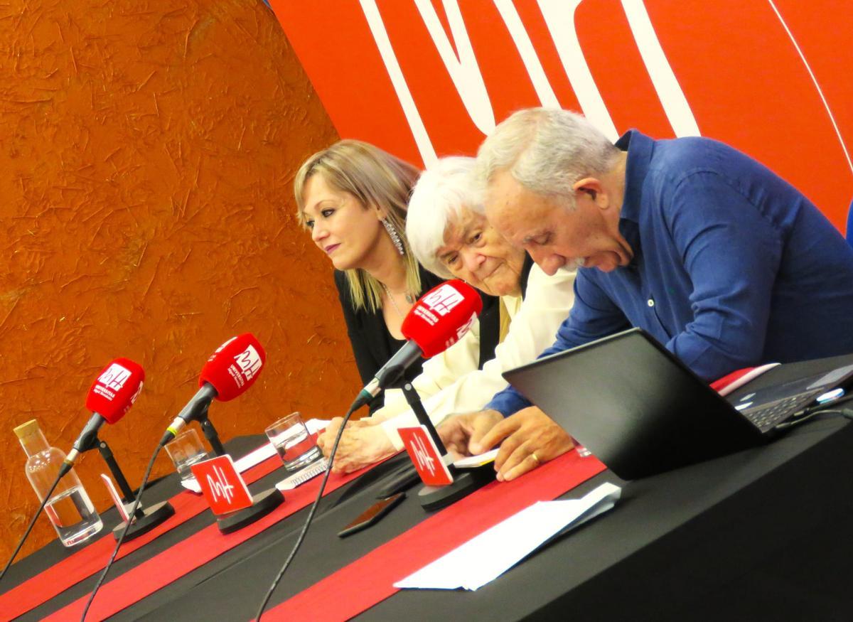 La presentación de este lunes, en el Aula Plaça de Baix de la UMH.