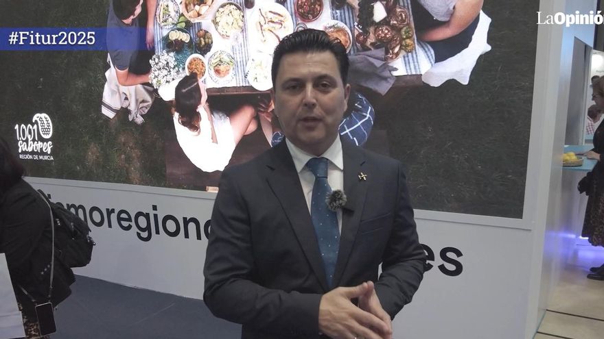 José Miguel Luengo, alcalde de San Javier | Fitur 2025