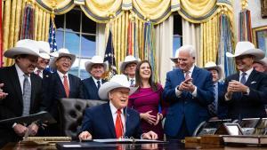 El presidente de EEUU, Donald Trump. Las primarias de las elecciones legislativas de medio mandato en EEUU se presentan como un test de lealtad dentro del Partido Republicano.