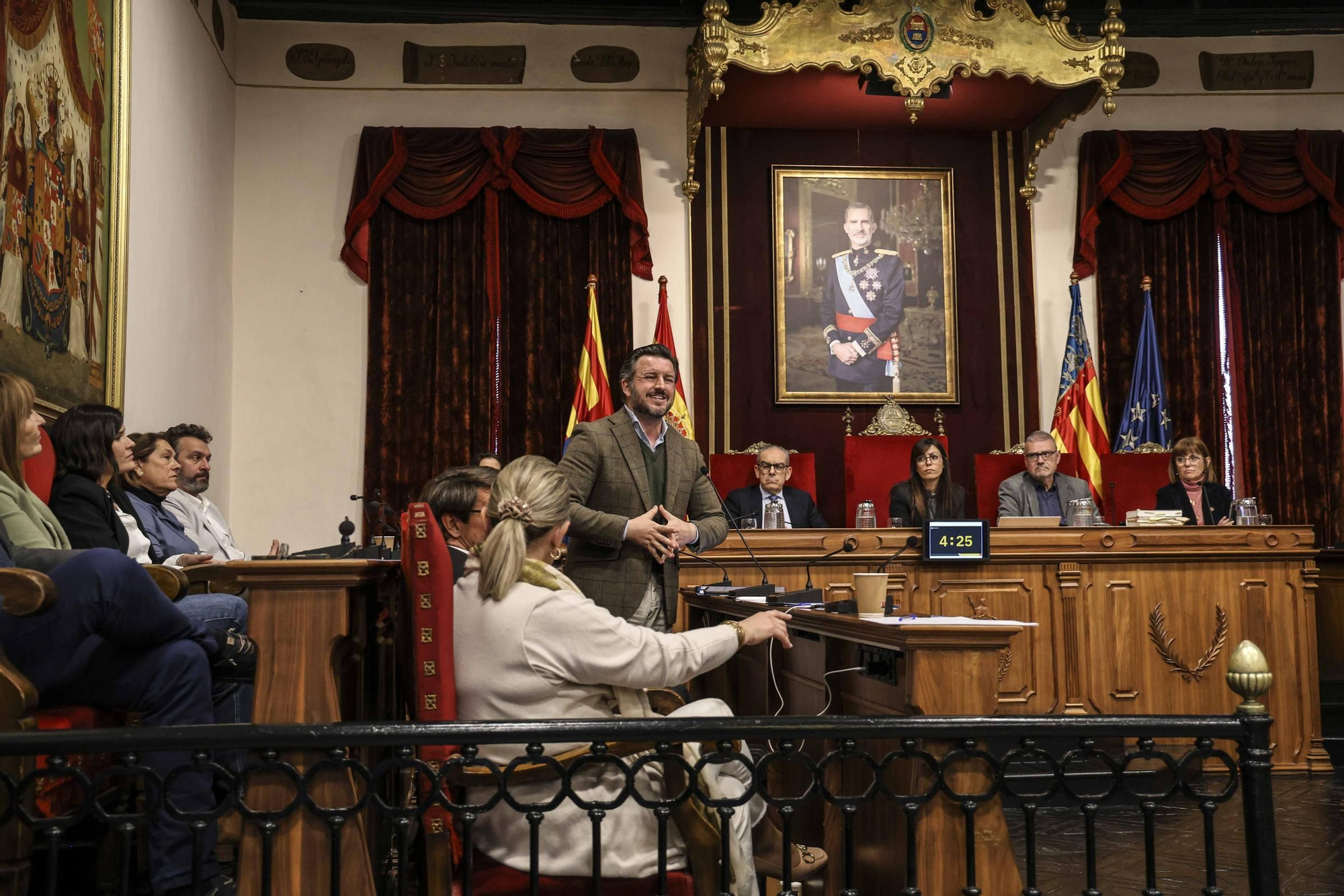 Así ha sido la sesión extraordinaria del Pleno de Elche este lunes 4 de febrero