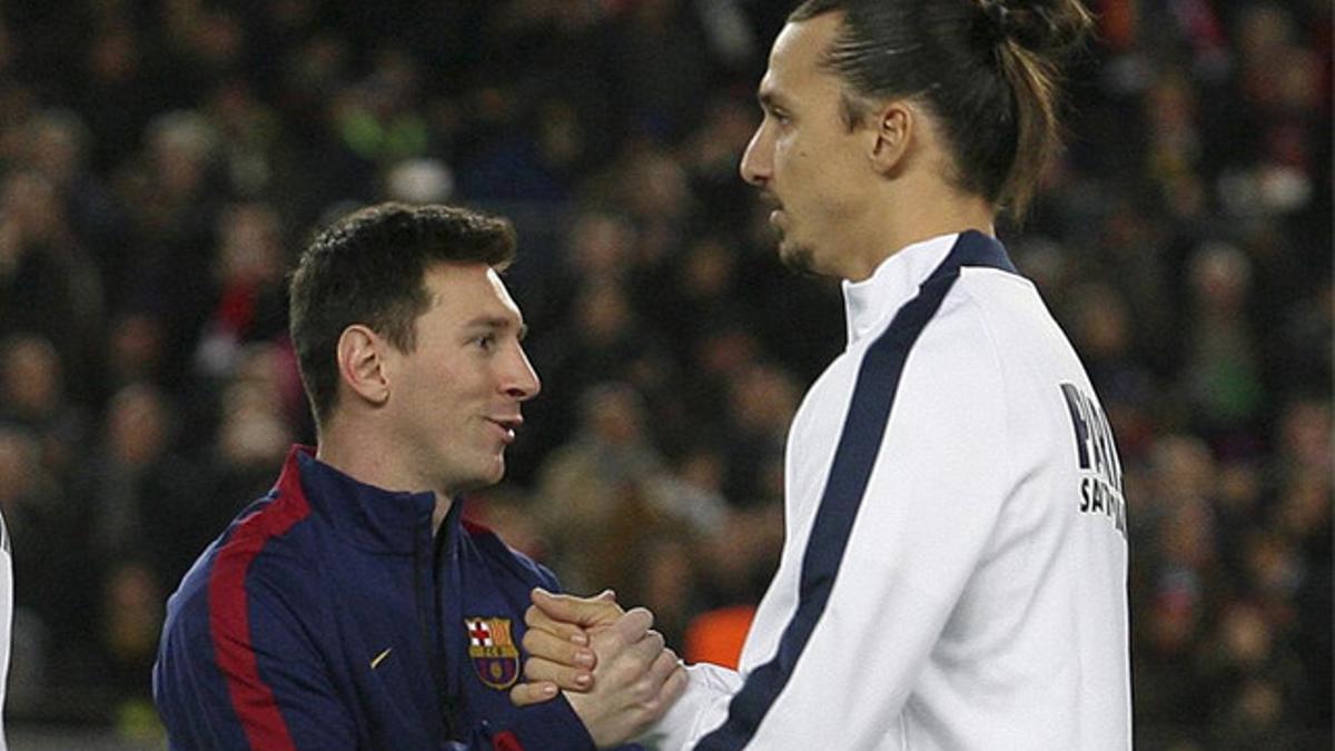 Messi e Ibra mantiene una buena relación