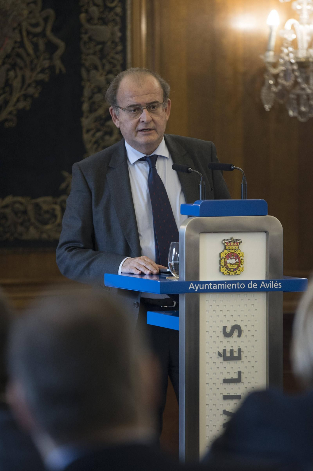 EN IMÁGENES: Así ha sido la visita a Avilés de Óscar Puente, ministro de Transportes y Movilidad Sostenible