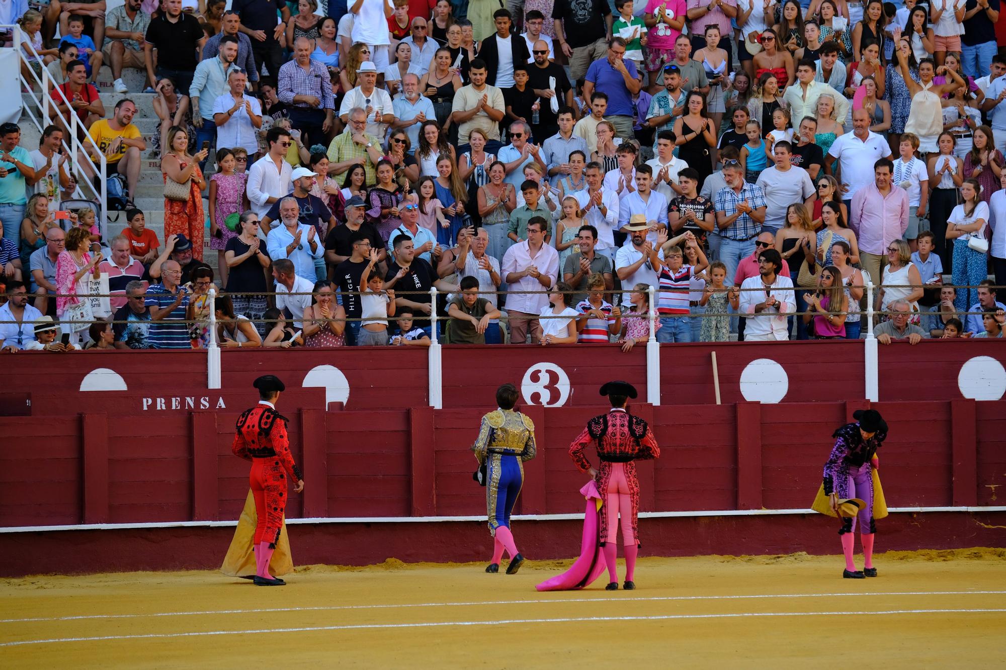 Toros en la Feria I Séptima corrida de abono en la Malagueta