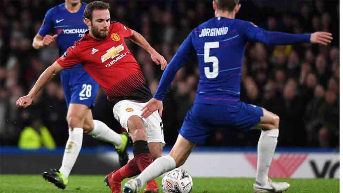 Mata hizo un buen trabajo ante el Chelsea