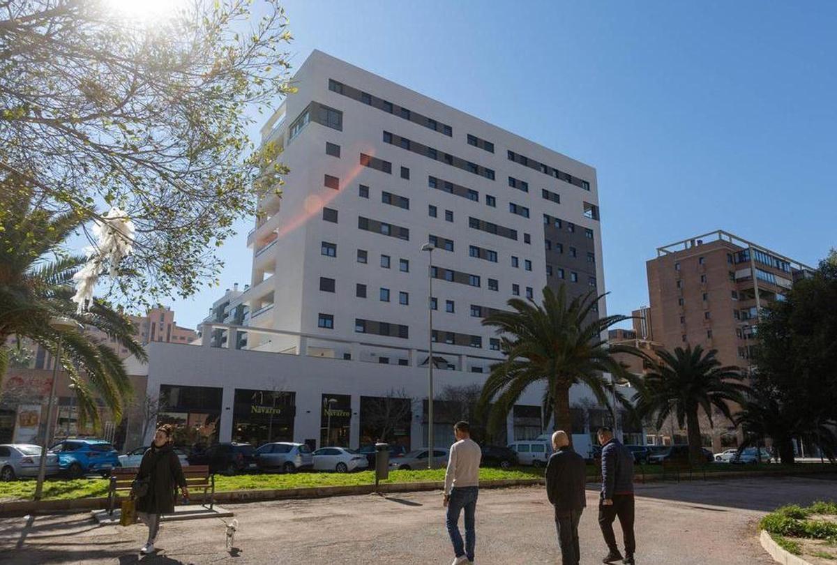 La polémica promoción de Les Naus, que se construyó bajo la normativa fijada por el Botànic.