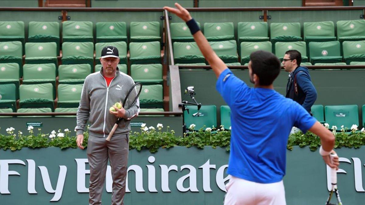 Beker entrenó a Djokovic durante dos temporadas