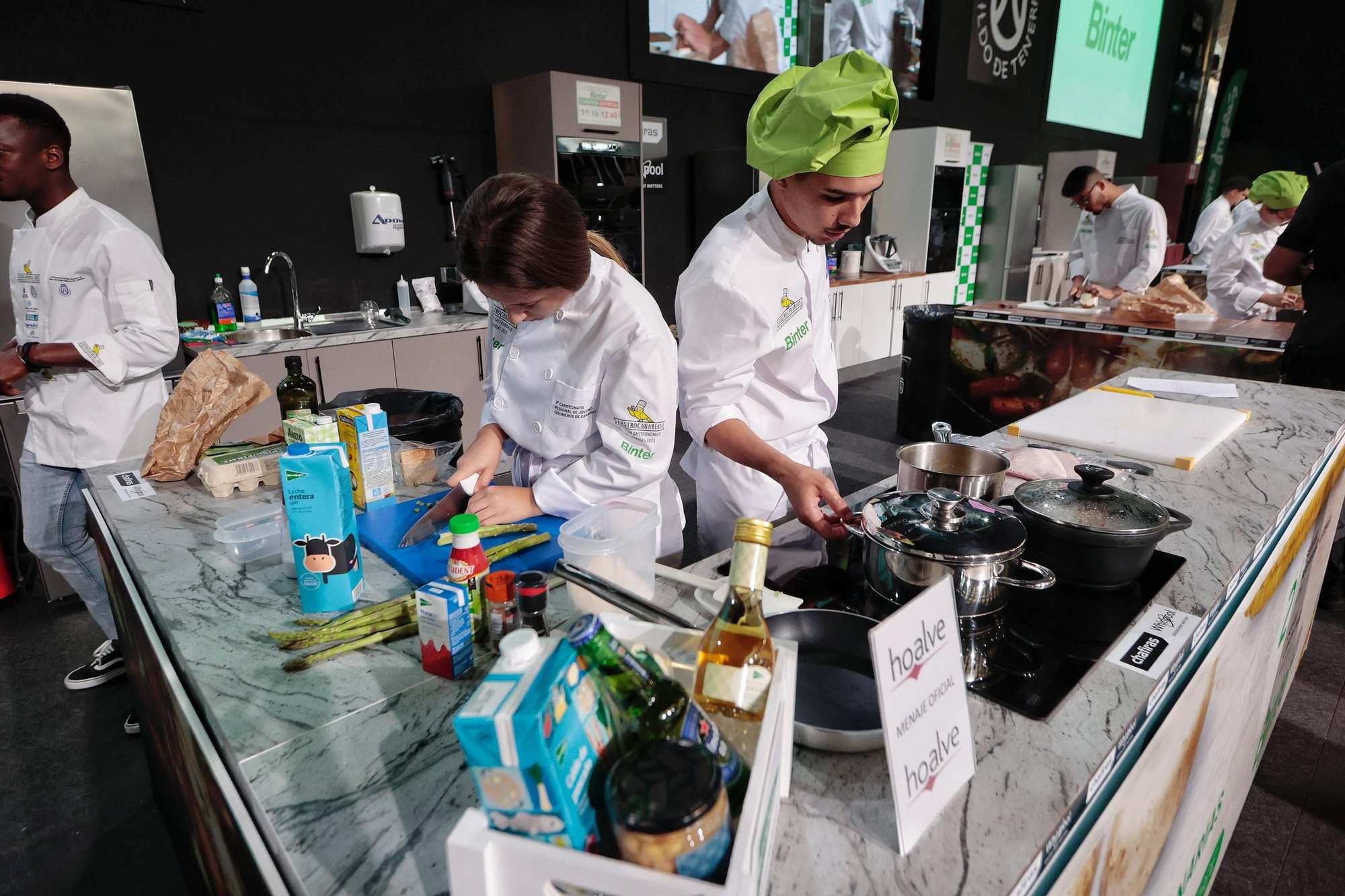 Concurso de Jóvenes Cocineros 2023 en GastroCanarias