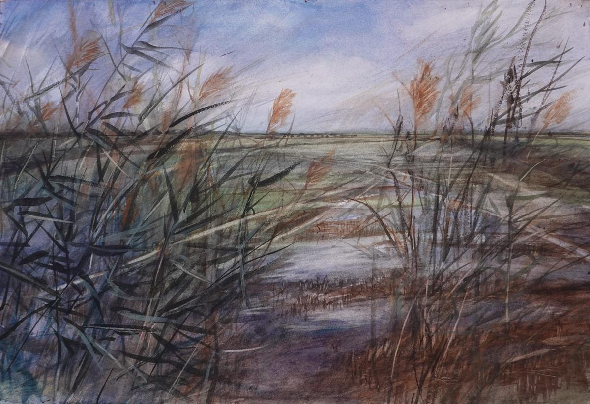 Pintura de María García Calvo.