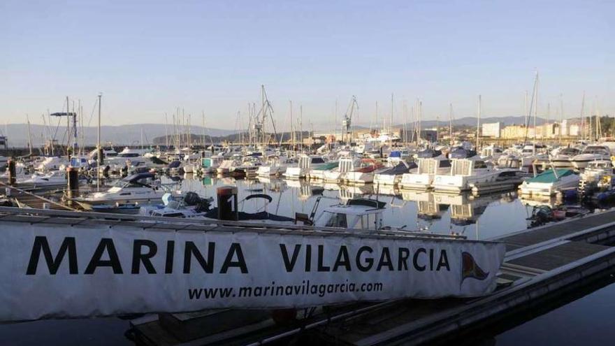 El puerto deportivo de Vilagarcía de Arousa. // Noé Parga