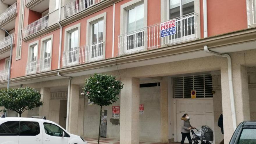 Un piso a la venta en el barrio de O Rosal, en Moaña.   | // S. ÁLVAREZ
