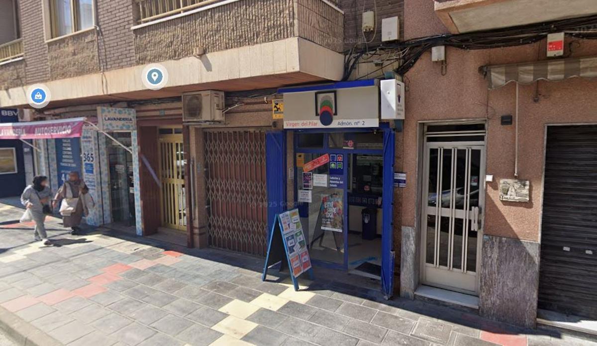 El despacho agraciado con el segundo premio de la Bonoloto en Callosa de Segura