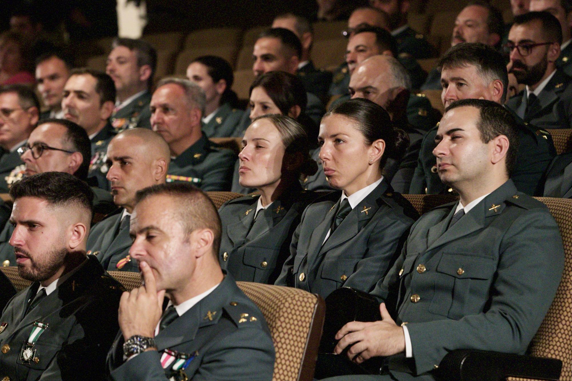 Las imágenes de la celebración del 179º aniversario de la Guardia Civil en la Región