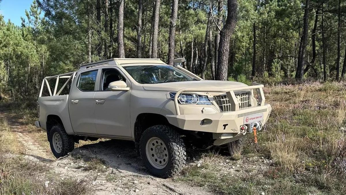 Una versión anterior del VMTT Landtrek de Iturri ensamblado por RLA.