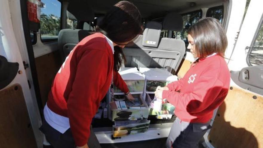 Cruz Roja detecta un aumento en el consumo de drogas y dispensa más jeringuillas