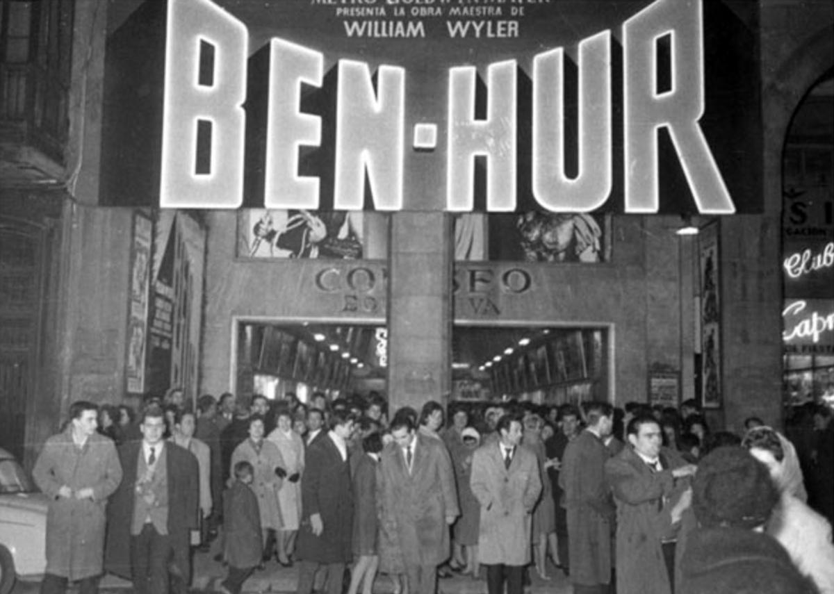 Cine Coliseo en 1961