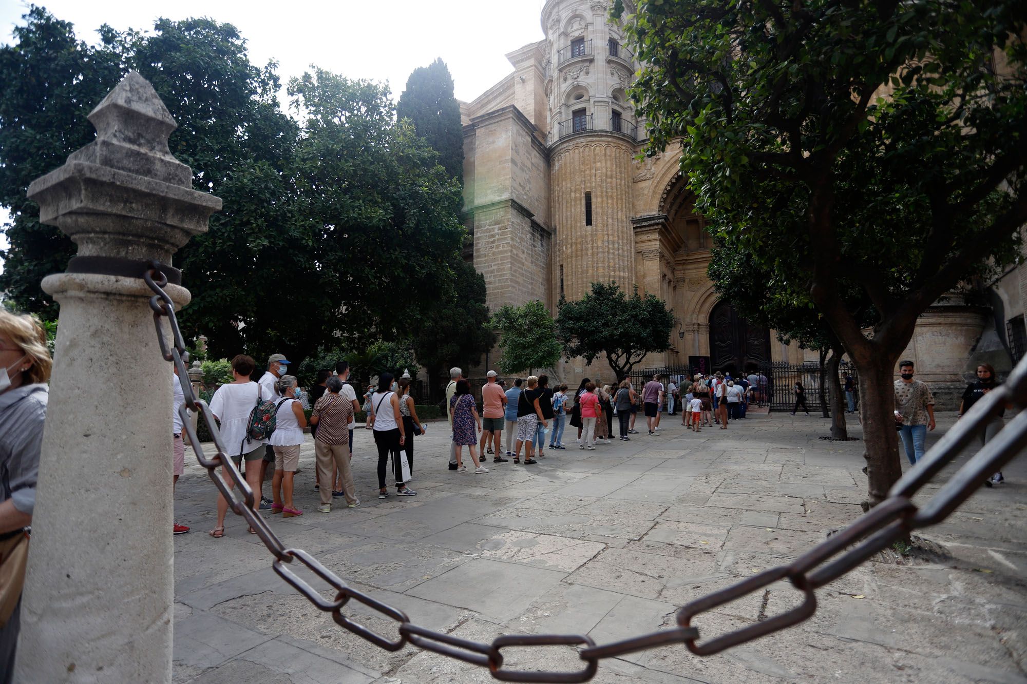 Las imágenes de la exposición 'El Verbo Encarnado' en la Catedral de Málaga