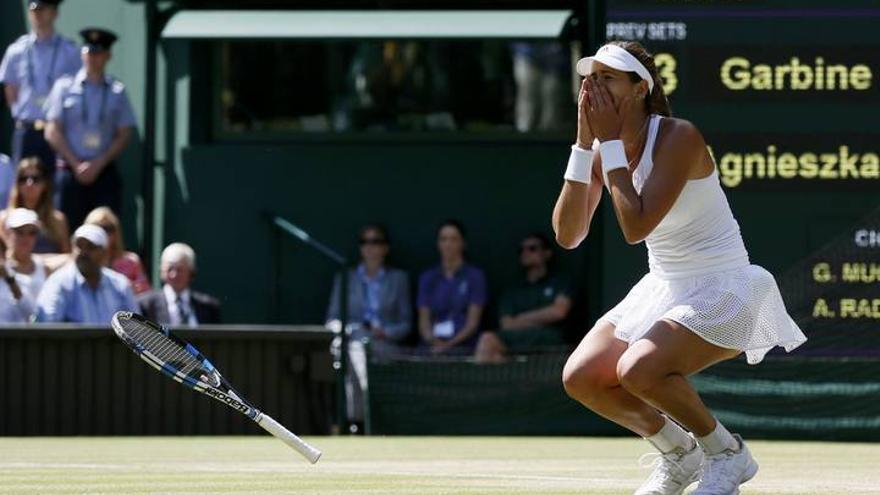 Garbiñe Muguruza, a la final de Wimbledon