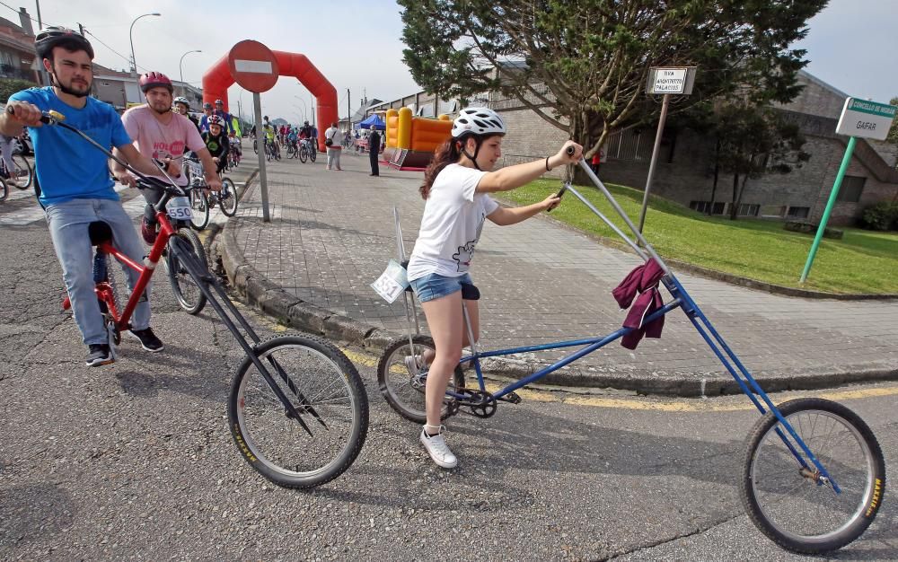 Más de 300 ciclistas ruedan por Nigrán