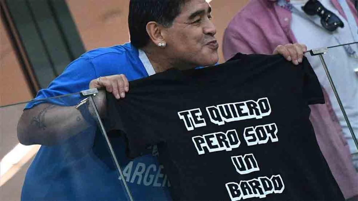 Maradona criticó a Sampaoli