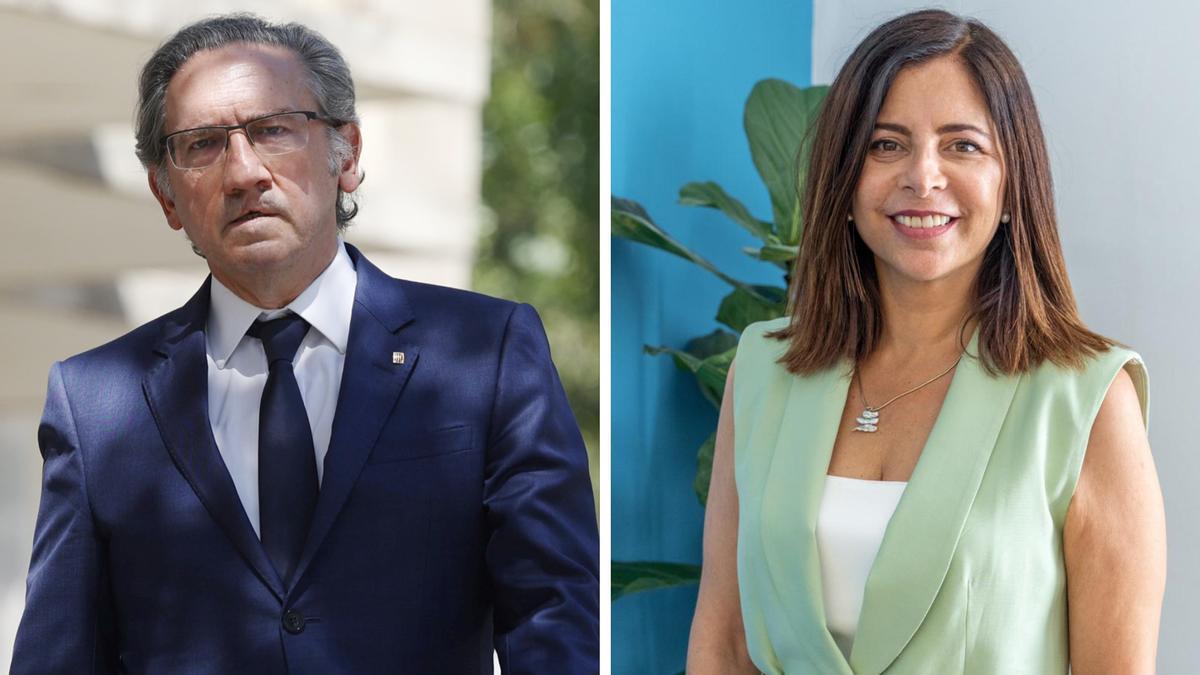 Jaume Giró y Laura Martínez