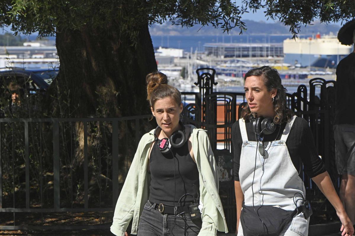 Rodaje de la nueva película de Carla Simón en el Paseo de Alfonso XII Rodaje de la nueva película de Carla Simón en el Paseo de Alfonso XII