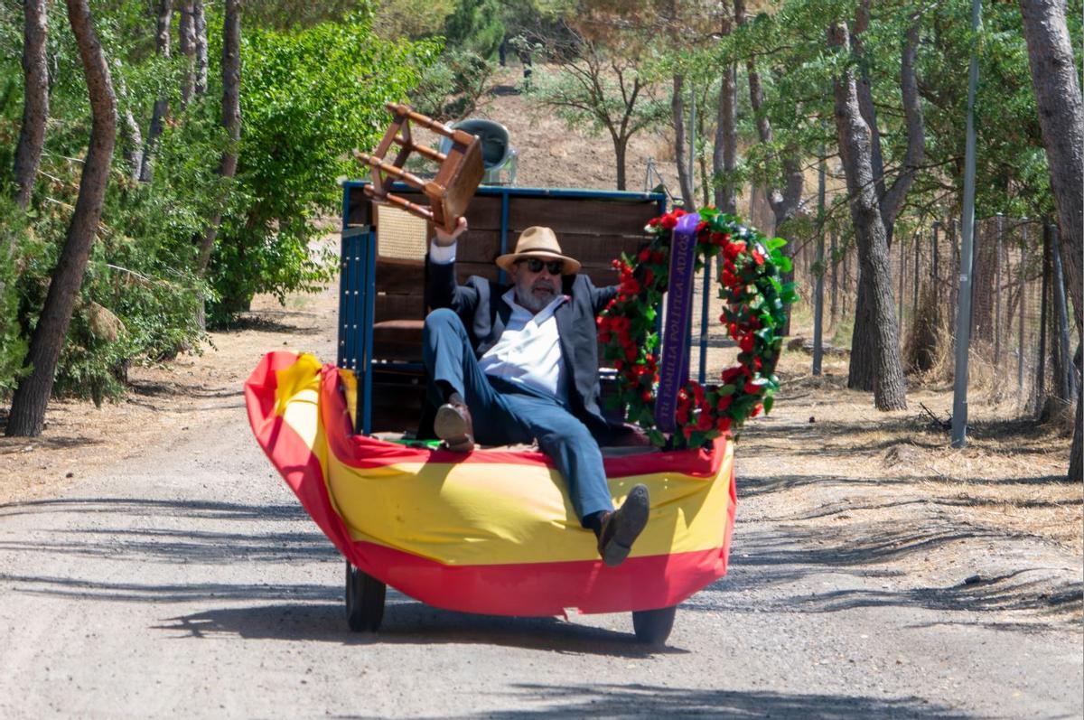 El actor Antonio Resines en la película de Rafa Maluenda.