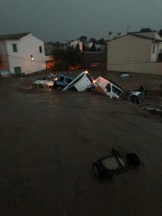 Graves inundaciones en Mallorca