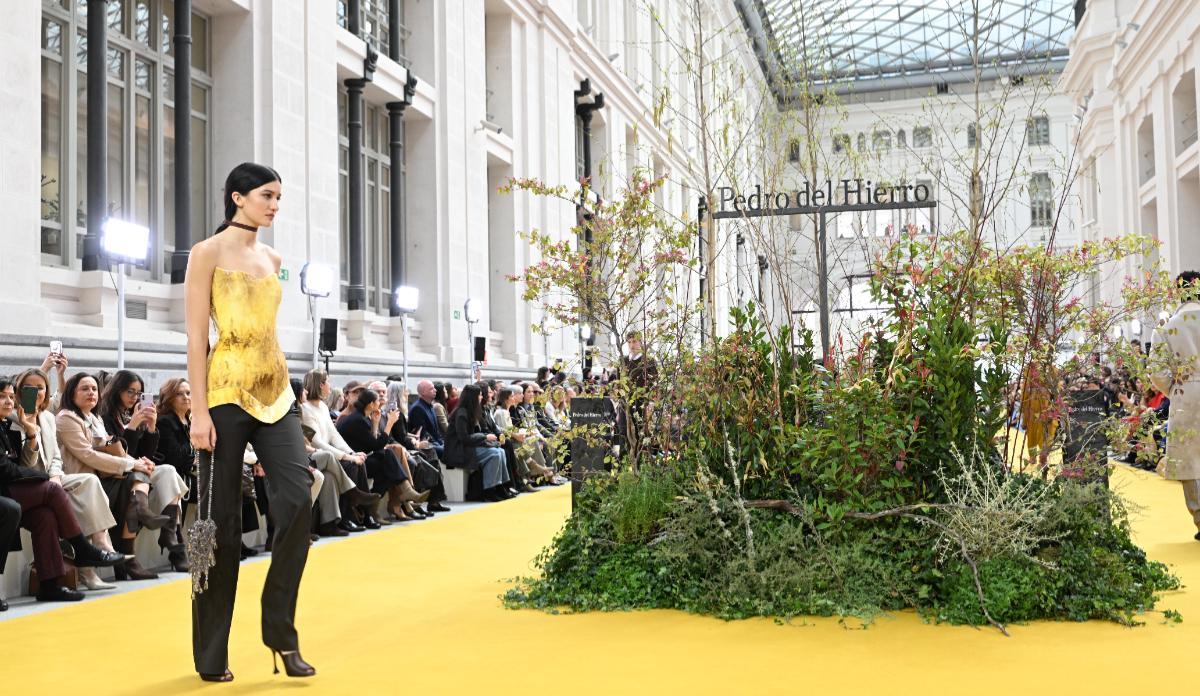 Desfile de Pedro del Hierro en la Mercedes-Benz Fashion Week Madrid.