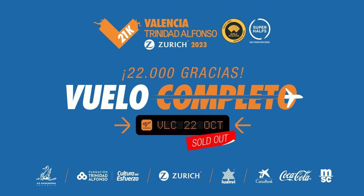 El Medio Maratón Valencia 2023 contará con 22.000 participantes