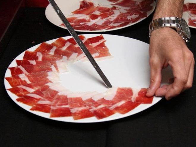 Curso de cortar jamón