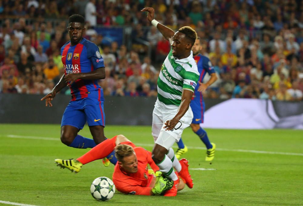 El Barça goleja el Celtic al Camp Nou