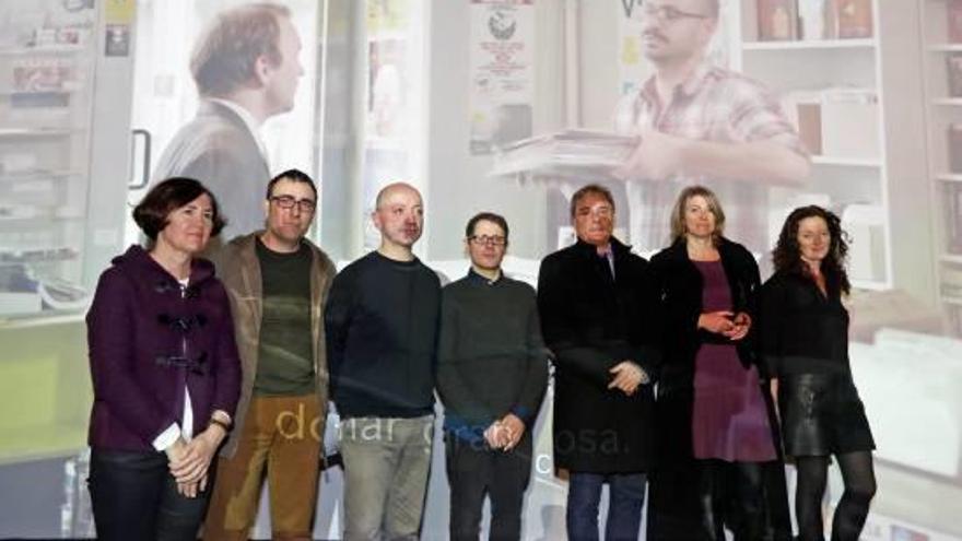 Arantza Morlius, Toni Jové, D. Santaulària, Carles Congost, Carles Ribas, Came Sais i C. del Diego.