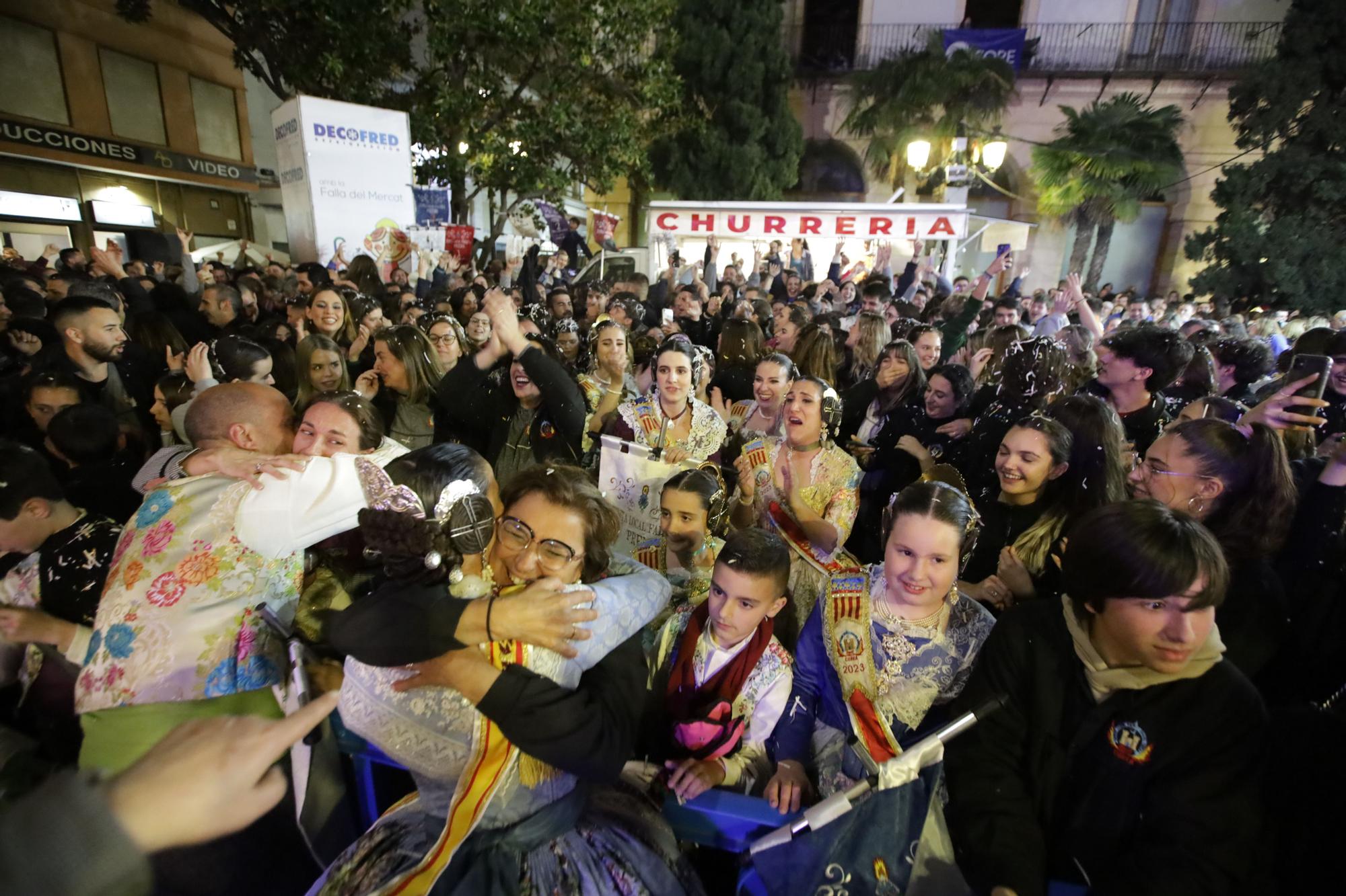 Todas las fotos de la entrega de premios falleros de Gandia