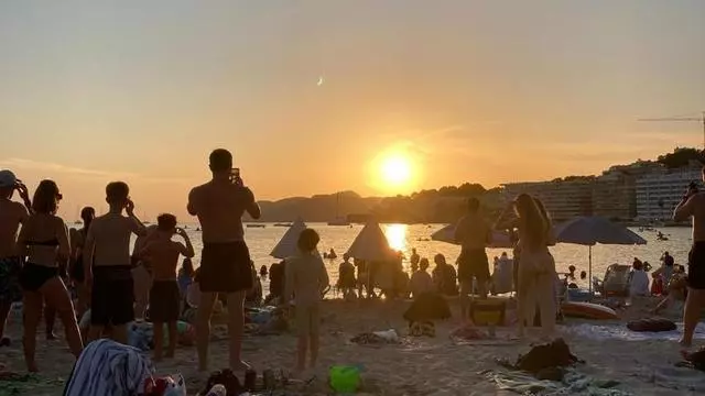 Sonnenfinsternis auf Mallorca: So war das Spektakel in Santa Ponça zu sehen