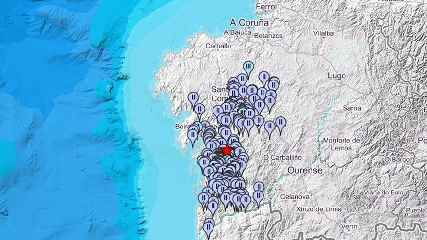 Un terremoto con epicentro en Barro se siente en media Galicia