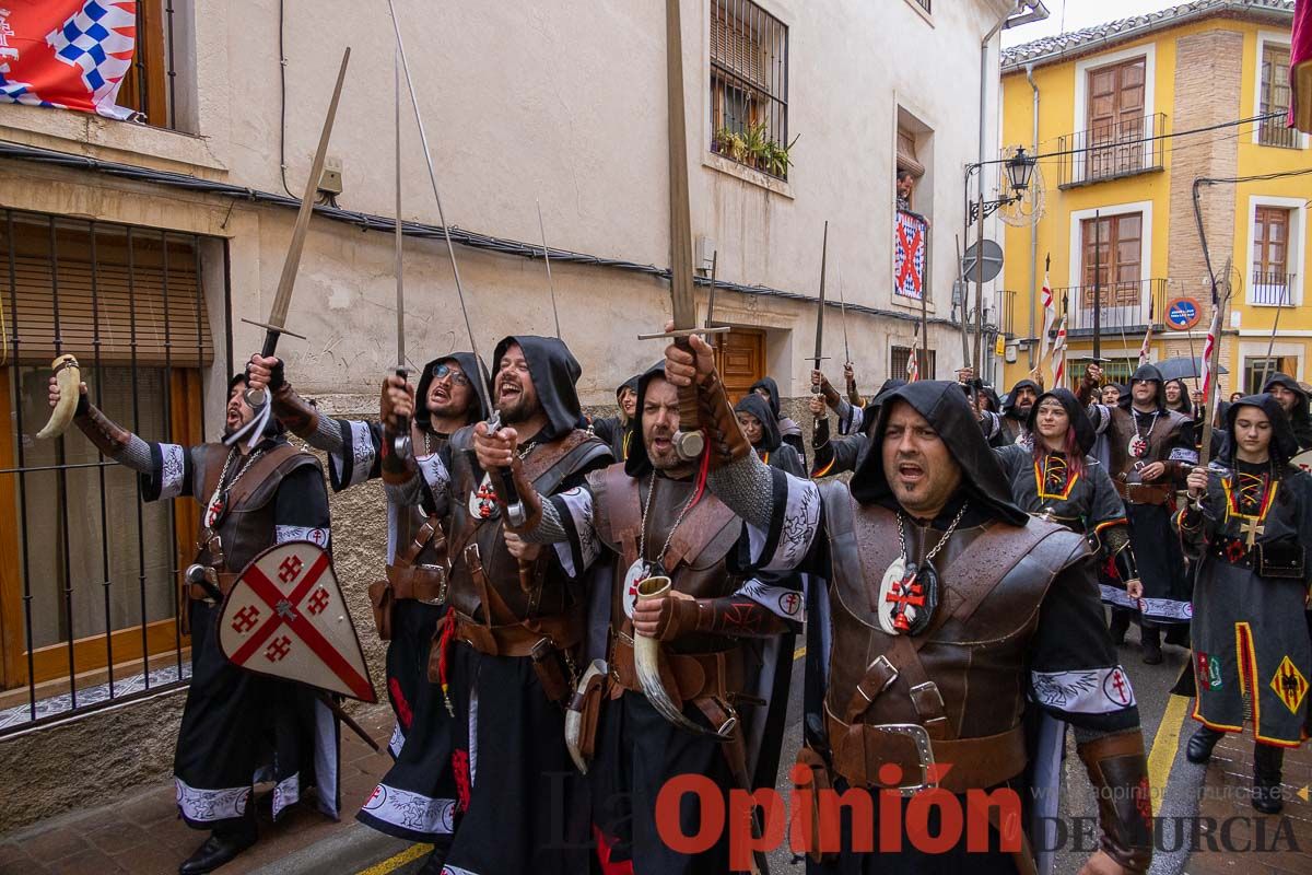 Desfile de Moros y cristianos y parlamento en las Fiestas de Caravaca