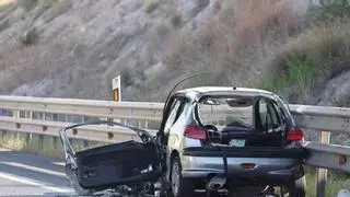 Hora punta caótica en los accesos a Castelló por el grave siniestro de la N-340: colas hasta las principales vías de Vila-real