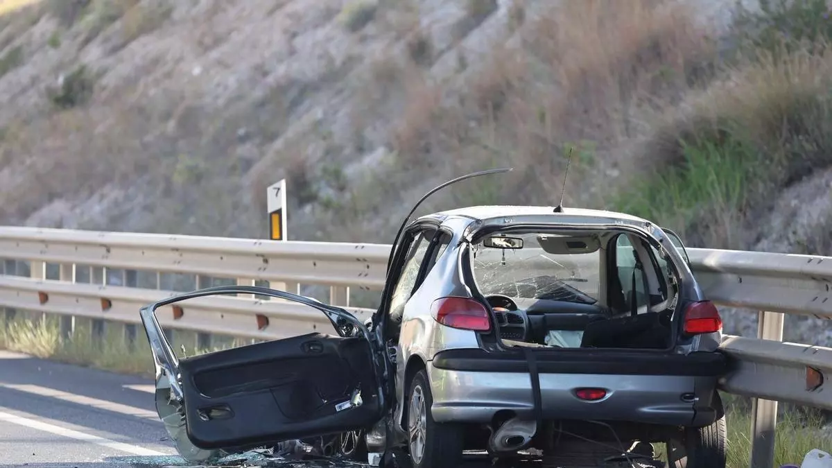 Hora punta caótica en los accesos a Castelló por el grave siniestro de la N-340: colas hasta las principales vías de Vila-real