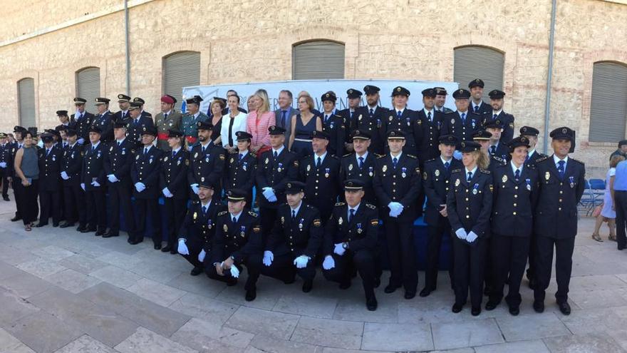 Acto del día de la policía de la Generalitat.