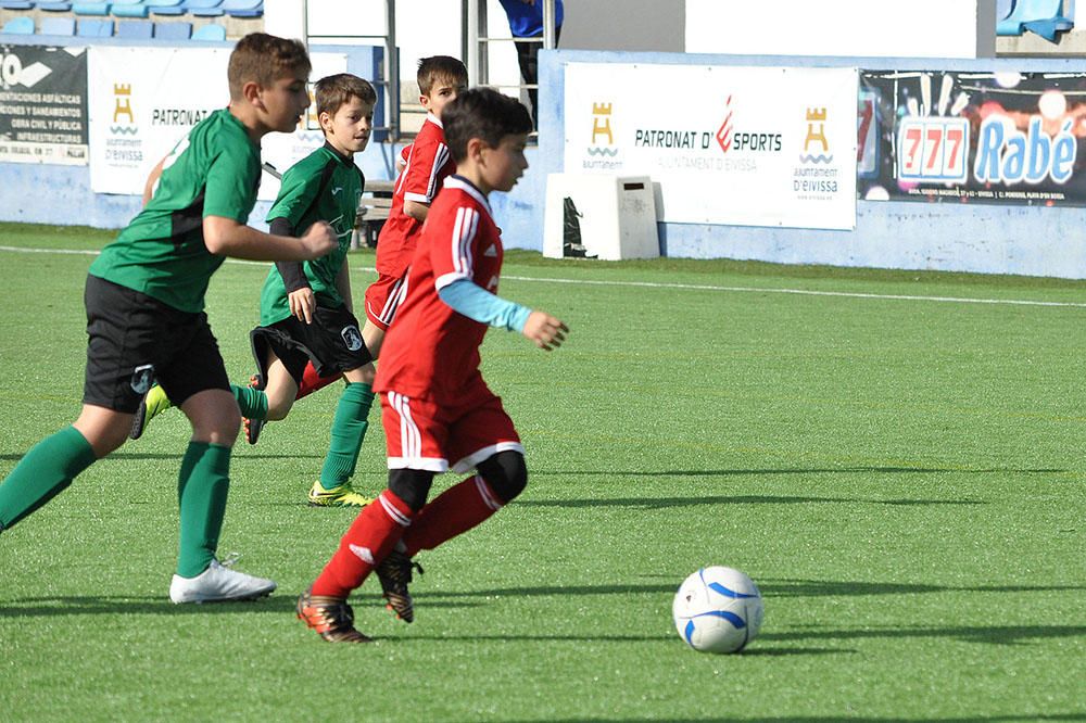 Fútbol base del fin de semana