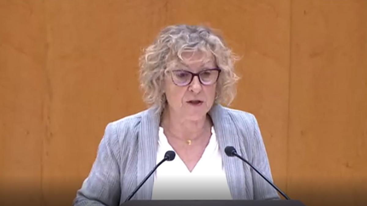 La senadora sallentina Mirella Cortès (ERC)