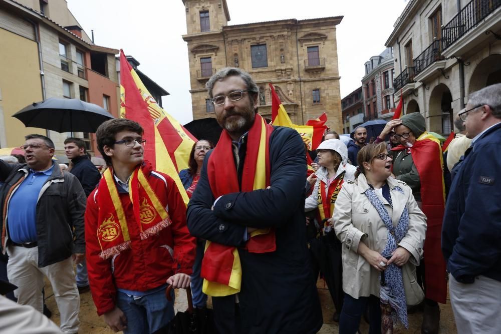 Manifestación en Oviedo por la unidad de España